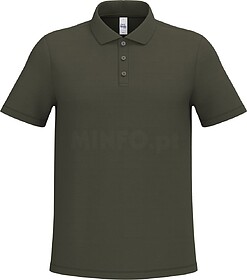 IB295CX Polo piqué de homem tam: 5XL cor: Ideal Urban Khaki...