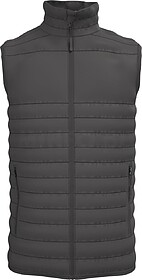 IB6172 Colete acolchoado de homem tam: S cor: Dark Grey : iD...
