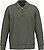 Sweatshirt eco-responsável 1/2 fecho com gola tipo polo com ombros descaídos unissexo NS432 - imagem 1