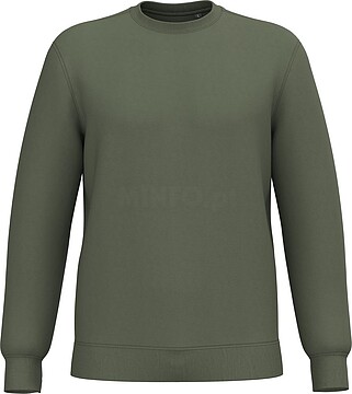 Sweatshirt decote redondo reciclada unissexo K4040