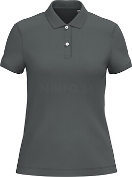 Polo eco-responsável em malha piqué de senhora NS208