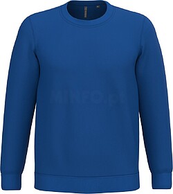 K474 Sweatshirt com decote redondo tam: XS cor: Royal Blue :...