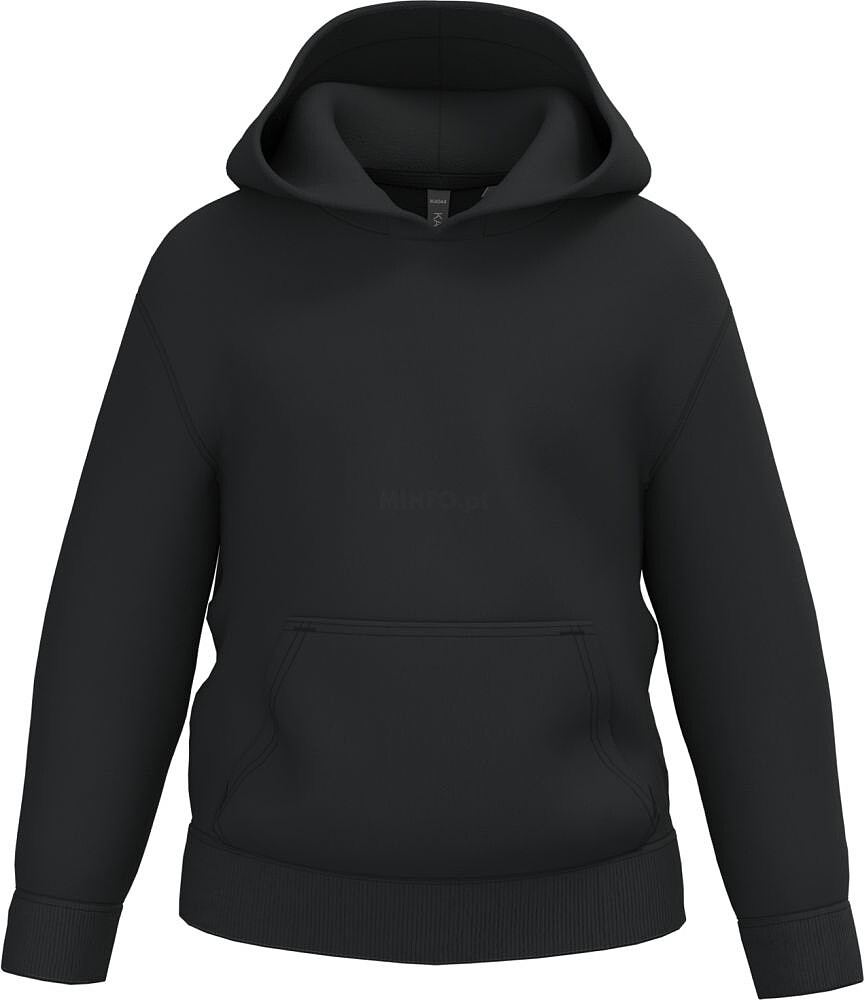 Sweatshirt reciclada com capuz criança K4044