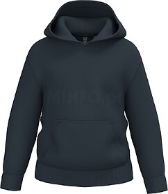 K4044 Sweatshirt reciclada com capuz criança tam: 4/6 years...