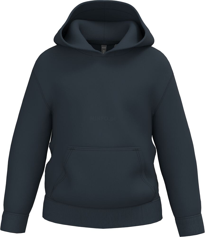 Sweatshirt reciclada com capuz criança K4044