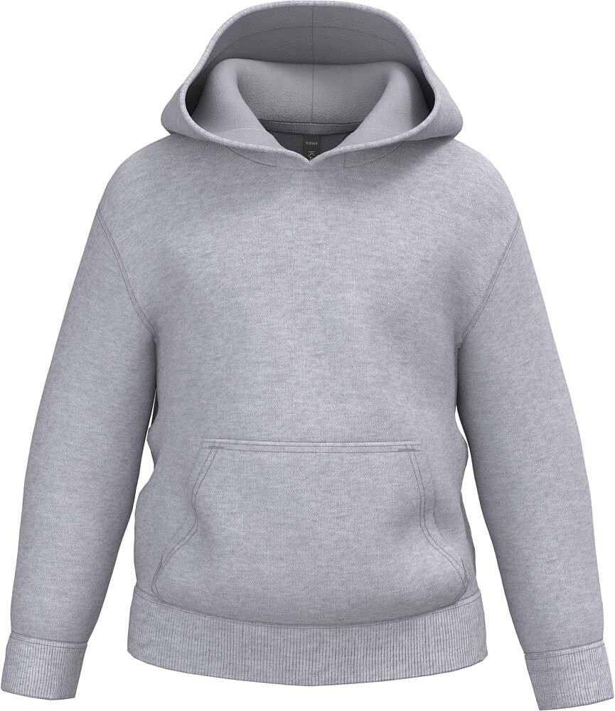 Sweatshirt reciclada com capuz criança K4044
