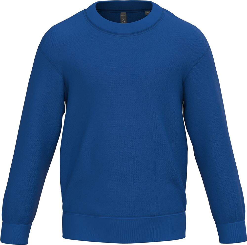 Sweatshirt de criança com decote redondo K475