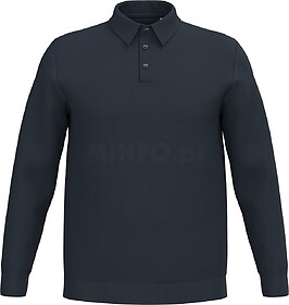 SP204 Polo eco-responsável manga comprida de homem tam: M c...