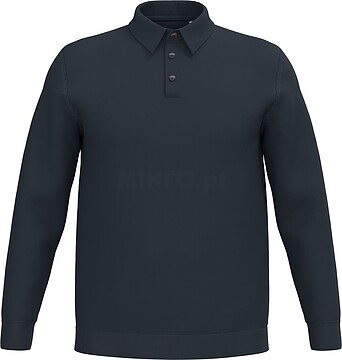 Polo eco-responsável manga comprida de homem SP204