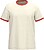 T-shirt ringer eco-responsável com contrastes e aspecto lavado de homem NS360 - imagem 1