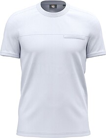 WK300 T-shirt de chef respirável unissexo tam: M cor: White...
