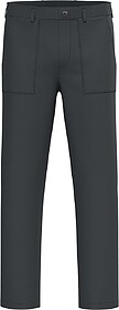 NS735 Calças utility eco-responsáveis com aspecto lavado d...