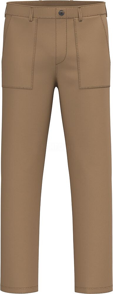 Calças utility eco-responsáveis com aspecto lavado de homem NS735