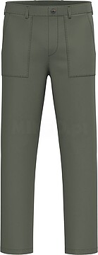 Calças utility eco-responsáveis com aspecto lavado de homem NS735