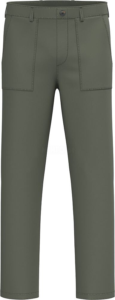 Calças utility eco-responsáveis com aspecto lavado de homem NS735