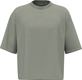NS348 T-shirt eco-responsável boxy com ombros descaídos de...