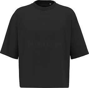 NS348 T-shirt eco-responsável boxy com ombros descaídos de...