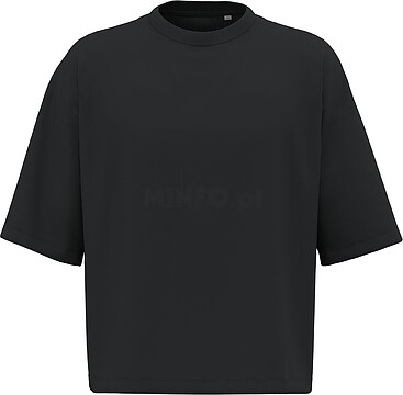 T-shirt eco-responsável boxy com ombros descaídos de homem NS348