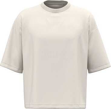 T-shirt eco-responsável boxy com ombros descaídos de homem NS348
