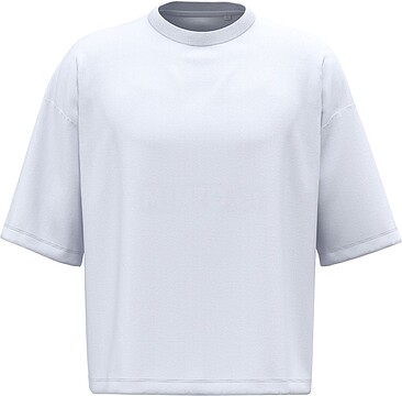 T-shirt eco-responsável boxy com ombros descaídos de homem NS348
