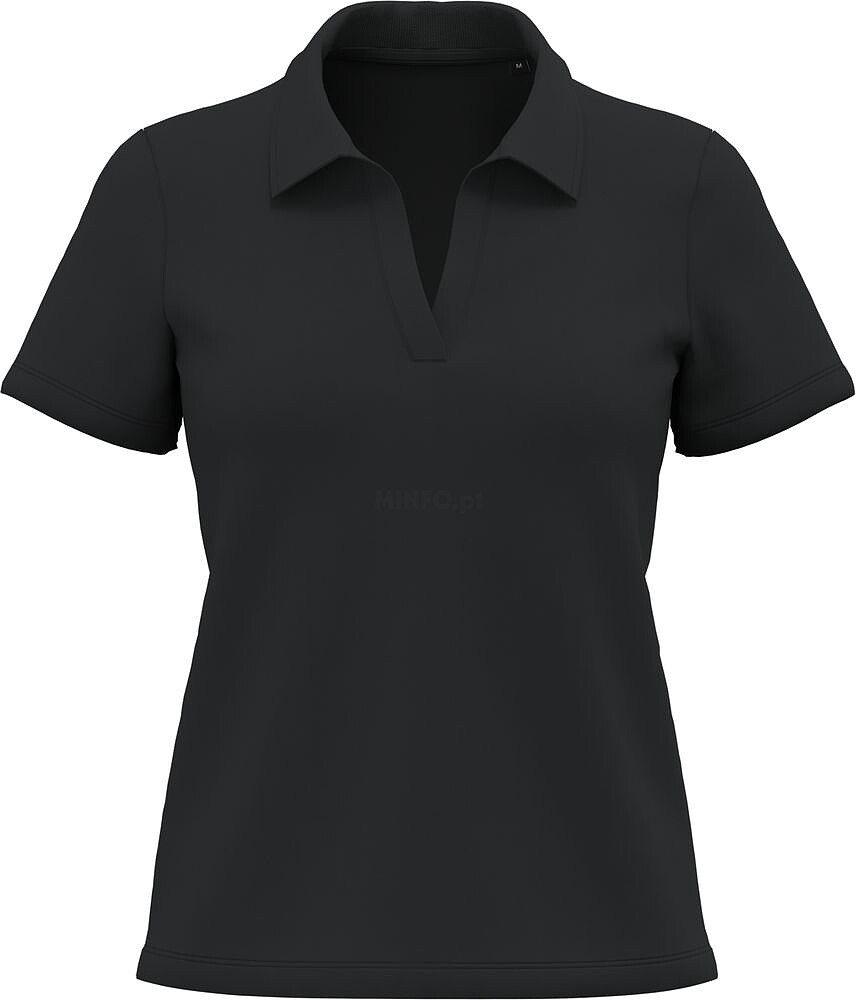 Polo gola em V Supima® de senhora PK205