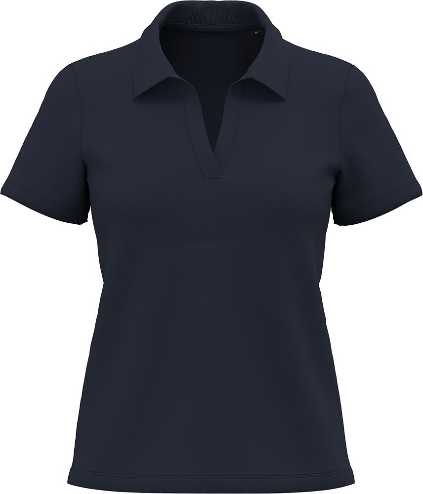 Polo gola em V Supima® de senhora PK205
