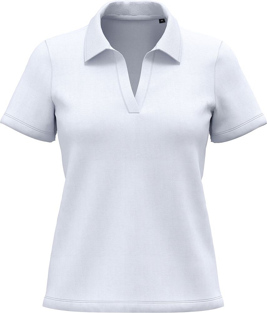 Polo gola em V Supima® de senhora PK205