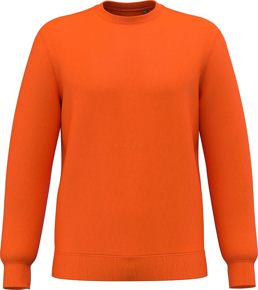 Sweatshirt decote redondo reciclada unissexo K4040