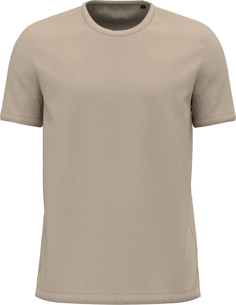 T-shirt algodão biológico interlock de homem PK310