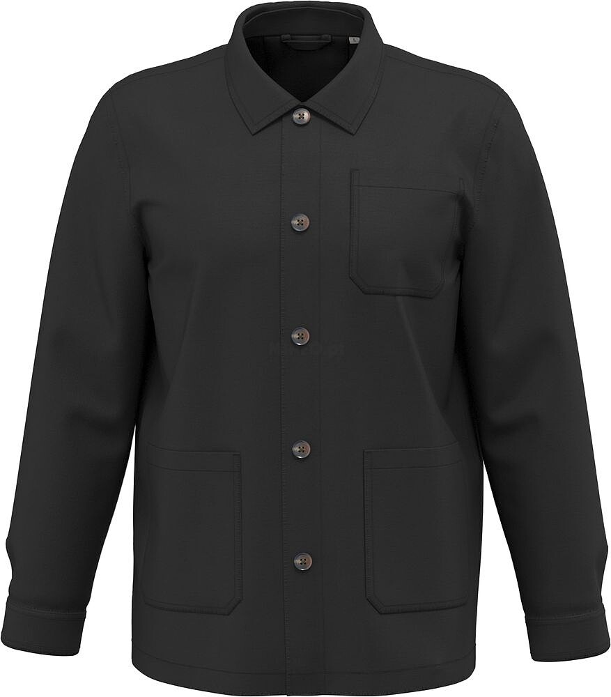 Sobrecamisa worker ecológico com aspecto lavado de homem NS611