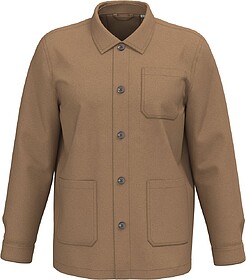NS611 Sobrecamisa worker eco-responsàvel com aspecto lavado...