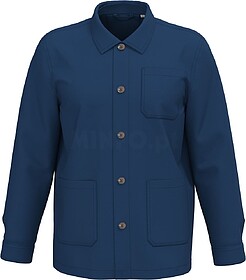 NS611 Sobrecamisa worker eco-responsàvel com aspecto lavado...