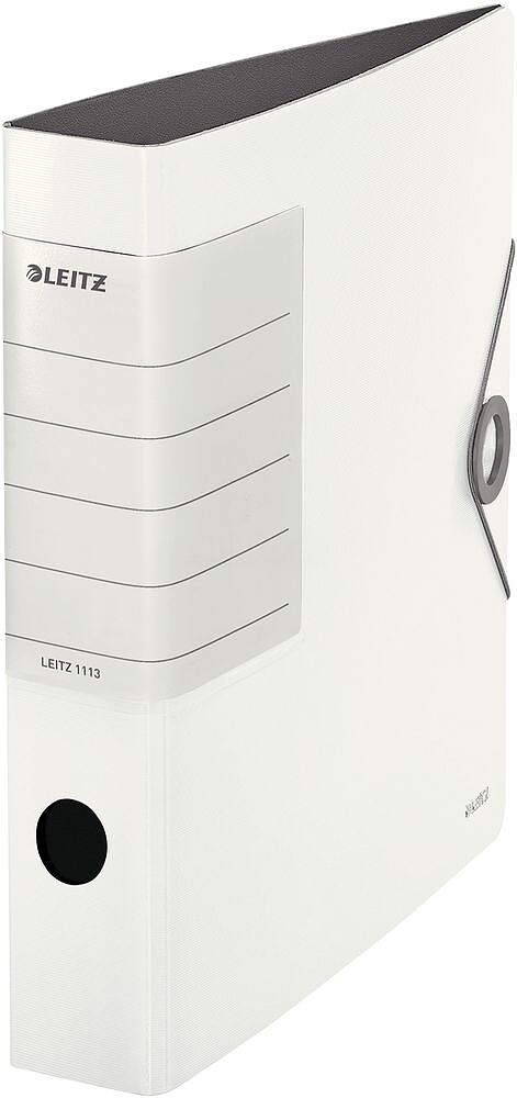 Pasta de Arquivo Leitz Solid PP A4 Lombada 50 MM Branco (Venda Multiplos 5) 11130001