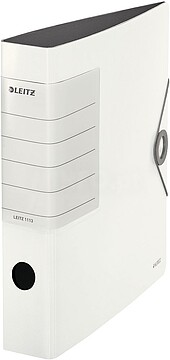 11130001 : PASTA DE ARQUIVO LEITZ SOLID PP A4 LOMBADA 50 MM BRANCO (Venda Multiplos 5)