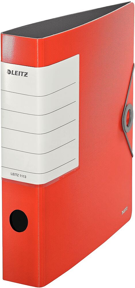Pasta de Arquivo Leitz Solid PP A4 Lombada 50 MM Vermelho.Claro (Venda Multiplos 5) 11130020