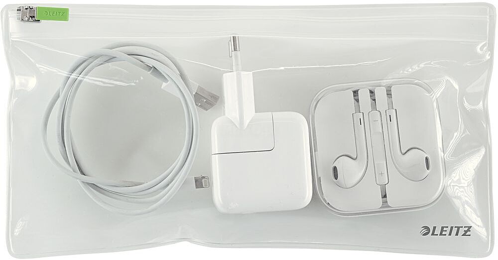 Set 2 Bolsas com Fecho “Zper” Tamanho S Cristal 40070000