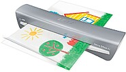 Leitz ILam Home Office A3 Plastificadora A3 - Para Espessuras de 80 a 125 micras - Aquecimento em 3 minutos - Velocidade 310 mm/min - Tempo Aproximado A4 80 micras 45 segundos - Cor Cinzento/Branco 74400089