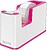 Porta-Rolos de Secretária Leitz Wow Dual Plástico para Fita de 33 M Fucsia Metalizado 53641023 - imagem 1