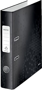 10060195 : PASTA ARQUIVO LEITZ WOW DIN A4. LOM. 50 MM. Preto