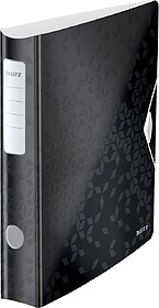 11070195 : PASTA DE ARQUIVO LEITZ ACTIVE WOW A4 50MM Preto