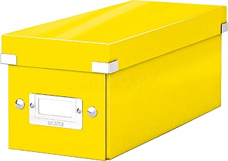 60410016 : CD BOX (143X147X352 MM) Amarelo Limão