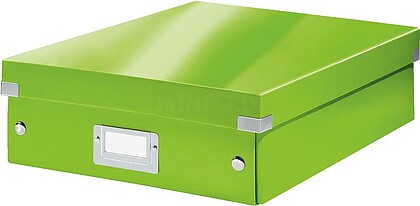 60580054 : CAIXA ORGANIZADORA FORMADO MÉDIO (280X100X370 MM) Verde maçã