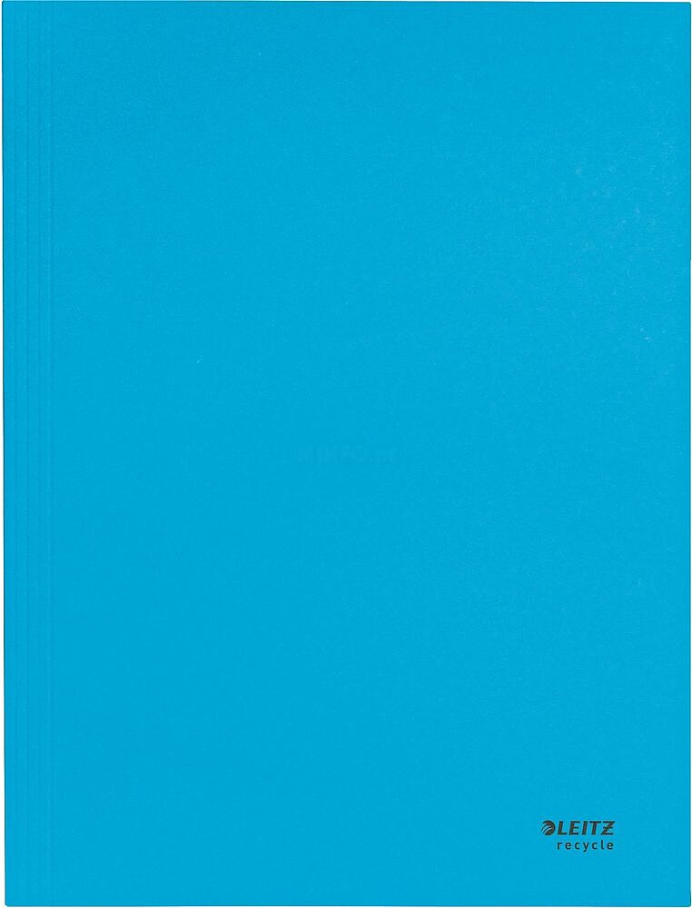 Carpeta Carton 3 Solapas A4 Recycle 100% Azul Leitz 39060035