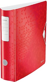 11060126 : Pasta Arquivo L80 Leitz Active Wow PP Vermelho