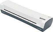 Leitz iLAM Home A3 Plastificadora - Até o Tamanho A3 - Velocidade 300mm/min - Aquecimento em 3 Minutos - Espessura da Bolsa 75 e 125mic - Inclui Pacote de 5 Bolsas de Plastificação A4 - Cor Branco/Cinzento