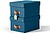 Caixa de armazenagem leitz cartao pequena com asa de imitacao de pele cor azul pack de 2 unidades Caixa de armazenagem leitz cartao pequena com asa de imitacao de pele cor azul pack de 2 unidades 61470068 - imagem 1