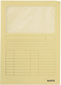 es39500015 : Dossier com janela DIN A4 Leitz : amarelo : ven...