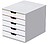 Móvel Secretária 5 Gavetas Durable Multicolor Móvel Secretária 5 Gavetas Durable Multicolor Varicolor - imagem 1