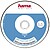 Hama CD Limpador de Equipamento DVD - Micro Escovas - 8 Idiomas - Limpeza a Seco - Cor Branco e Azul HA00048496 - imagem 1