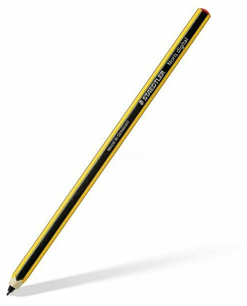 180 22-1 Staedtler Noris Pack Digital de Lápis Digital + 5 Pontas de Reposição - Superfície Antiderrapante - Não Necessita de Carga
